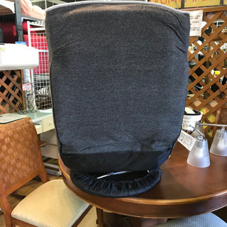 【リサイクルストアスターズ城西店】クビリクライニングカイテンザイス　座椅子　首リクライニング　リクライニング　回転　ツイード　椅子　イスの画像