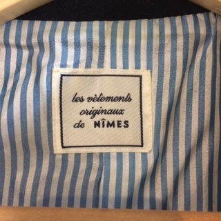 ニーム Nîmes コート ヘチマえりの画像