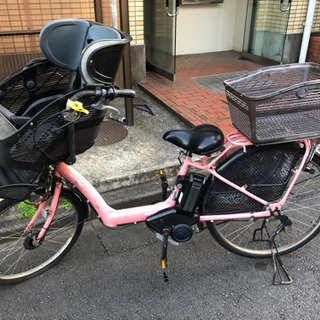 受渡し予定あり)YAMAHA PAS Kiss 電動自転車 前子供乗せ - 電動