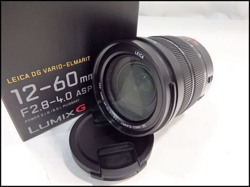 新品同様/パナソニック◆LEICA DG VARIO-ELMARIT 12-60mm F2.8-4.0 ASPH./H-ES12060◆標準ズームレンズ