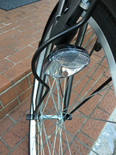 極美品 使用期間約1週間のみ! 27インチ自転車 黒 新古車同様