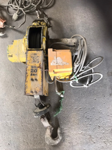 最終値下げ❗️現場用小型ウインチリモコン付