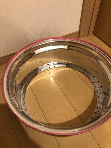 workMeister用アウターリムのみ　２本　19インチ　7.5J 深リム