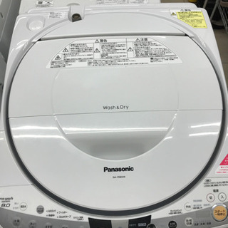 値下げ！再掲 Panasonic NA-FR80H9 2015年製 8kg 乾燥機能付き 洗濯機