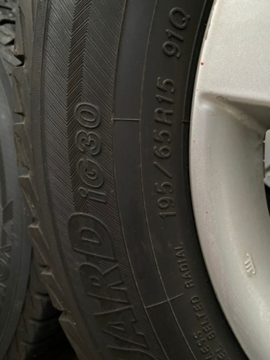 スタッドレスタイヤ　195/65R15ホイールセット　4本