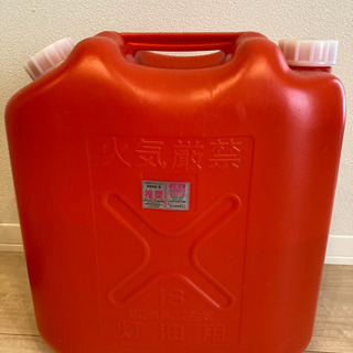 石油ファンヒーター　電動ポンプ＋18ℓ灯油缶セットの画像