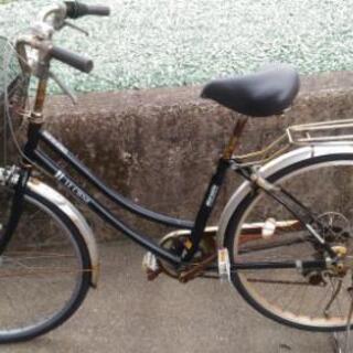 （譲ります）26インチ自転車・5段変速