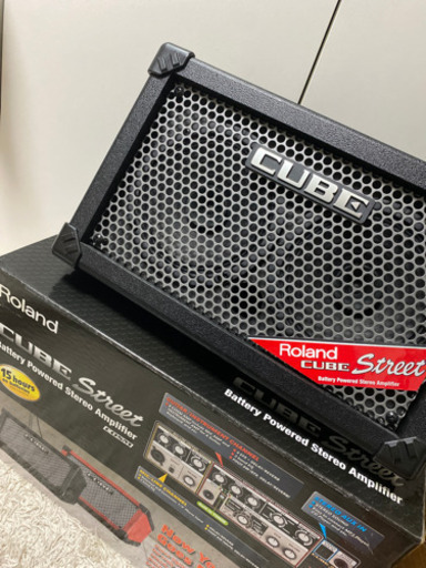 【アンプ】Roland CUBE Street +マイク機材