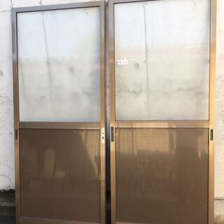 アルミサッシ　引き戸　ペア2枚  TOSTEM