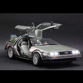新品、未開封　ホットトイズ　6/1 デロリアン　バック・トゥ・ザ...