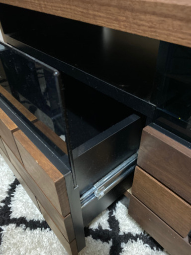 ニトリ　レンガ調テレビボード