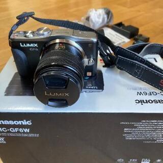 超美品!!ミラーレス一眼レフパナソニックLUMIX DMC-GF6Wダブルズーム