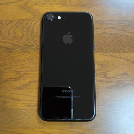 ①iPhone7 JetBlack 128GB SIMフリー