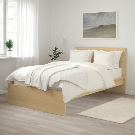 IKEA セミダブルベット+マットレスセット