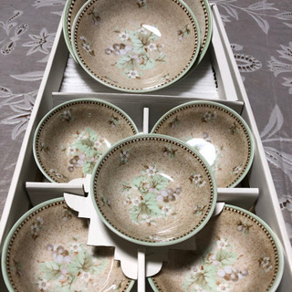 未使用品　エクセレント　お皿セット　昭和レトロ