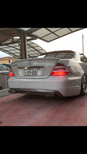 w220 sクラス リアバンパー  w221風 ロリンザー