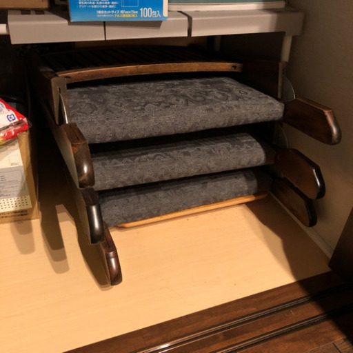 座椅子三脚セット　中古
