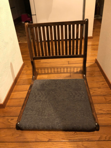 座椅子三脚セット　中古