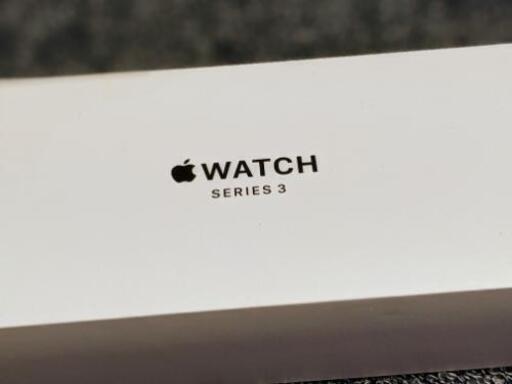 Apple Watch Series3(GPSモデル)38mm SGAL BK
