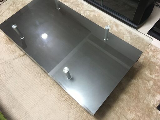 ニトリ　ガラスセンターテーブル