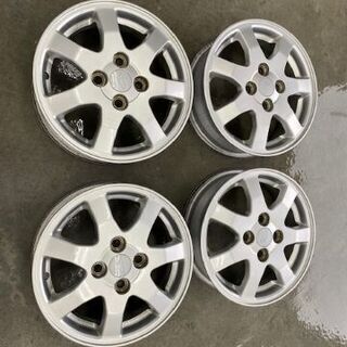 軽自動車用 新品VRX+中古アルミセットダイハツセット!!タント・ムーブ