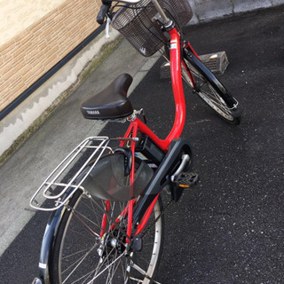 YAMAHA PASS Natura 26inch 本体のみ 赤 芳 3509 ヤマハPASナチュラ 26