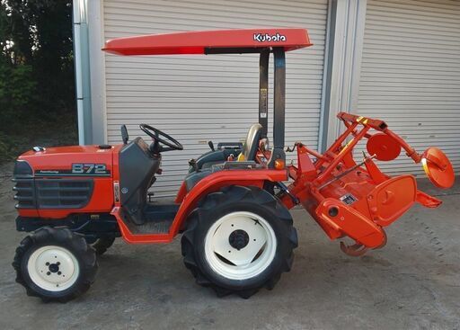 鹿児島発　16.5馬力　ディーゼルトラクターB72　パワステ　モンローオート　バッテリー新品交換済み