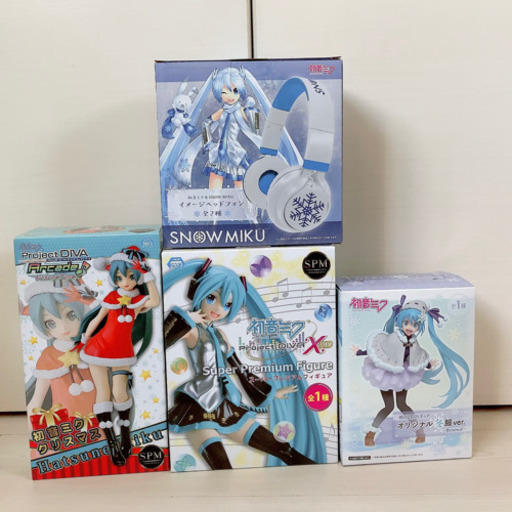 初音ミク フィギュア ヘッドフォン まとめ売り セット
