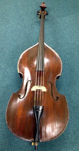 コントラバス 単板 フラットバック そこそこオールド