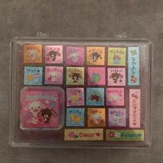 サンリオ　シュガーバニーズのスタンプ