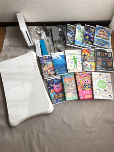 Wii fit&Wiiボード　ゲーム色々まとめてセット