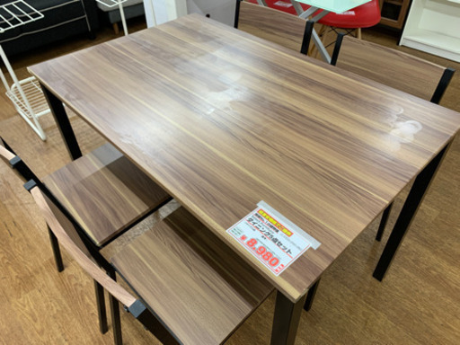 ダイニング５点セット【店頭取引限定】【中古品】早い者勝ち！お得なクーポン配布中！！