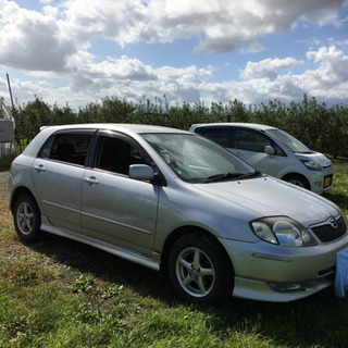 決定しました！カローラ ランクス 4wd 中古車 車検1年半の画像