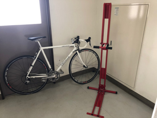 【お譲り先予定決定】ギザロ ロードバイク バイク台付き