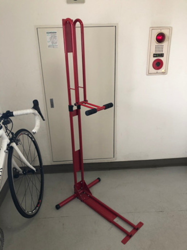 【お譲り先予定決定】ギザロ ロードバイク バイク台付き