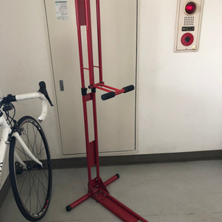 お譲り先予定決定】ギザロ ロードバイク バイク台付き