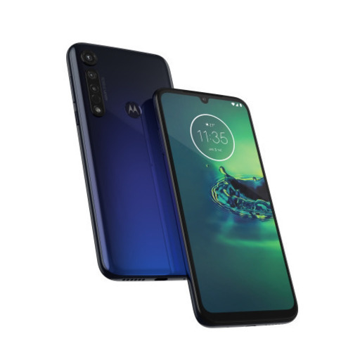 【新品】Motorola moto g8 plus コズミックブルー