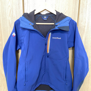 【美品】モンベル　ノマドパーカ（M)ネイビーの画像