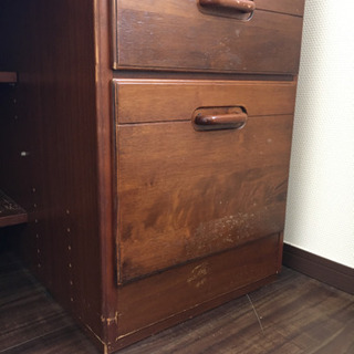 購入者様決定》ドレッサー 書斎 机 カリモク家具の画像
