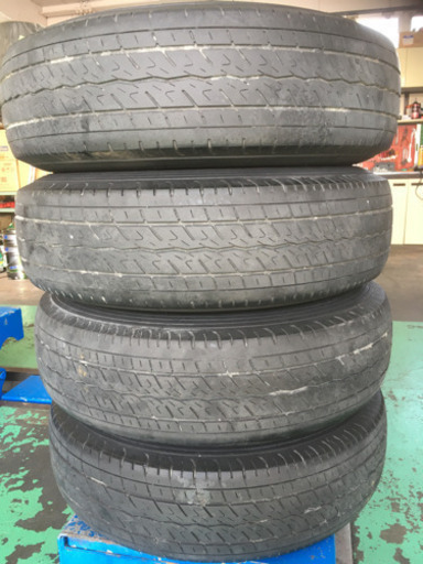 ★★ハイエース新車外しホイールに中古タイヤ★★松本市より