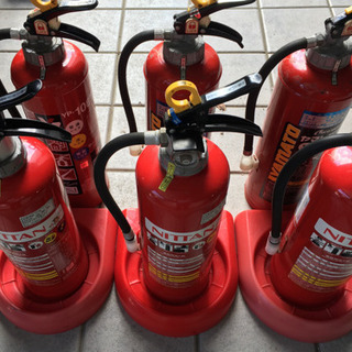 0円で消化器4本をお譲りします🧯　只今取引中