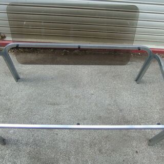 【終了】ガラスのセンターテーブル　W94cm × D48cm × H37cmの画像