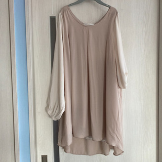 ⭐︎薄手チュニック⭐︎ 着痩せディース 7分袖 かわいい デザインの画像