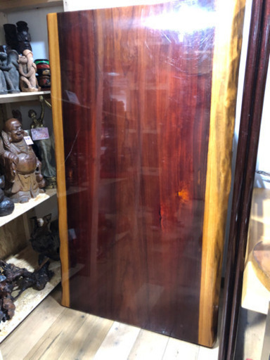 一枚板　高級　木製　座卓　ローテーブル　オススメ　現品限り