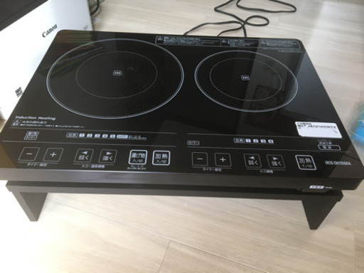 クリーニング済　アイリスオーヤマ　IHコンロ EIH-1470-B