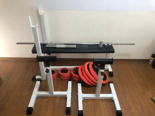 [WILD FIT ワイルドフィット ] トレーニングジムセット アイアン 100kg 大型マシン