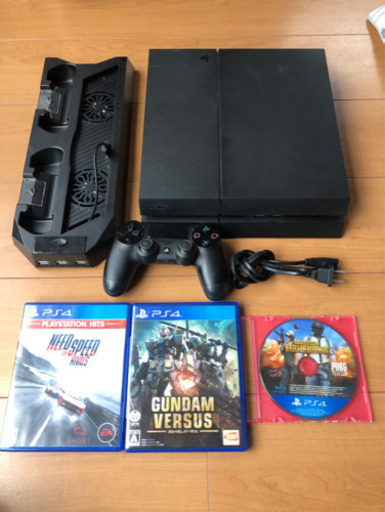 PS4 本体とコントローラーソフト3本セット
