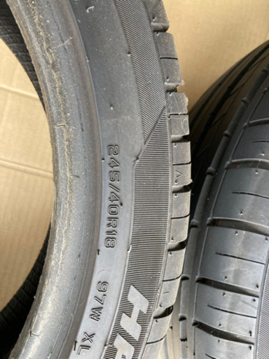 245/40R18 4本セット　新品同様　2018年製　HIFLY HF805