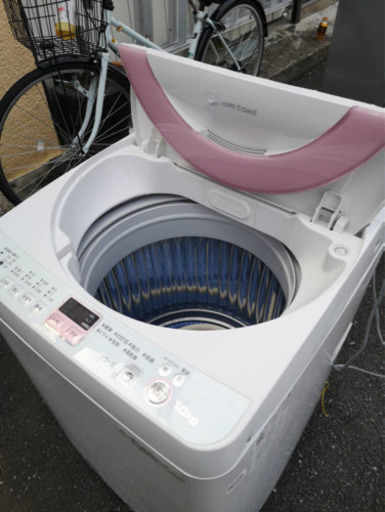 本日限定【安心の1年間保証】SHARP 洗濯機　2014年製