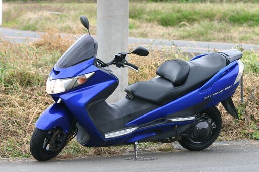 自賠責保険付-埼玉発034-今だから陸送料負担】SUZUKIスカイウェイブCJ43Aブルー 14262Km